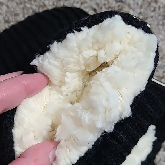 Hunter Black and White Slipper Socks - Picture 4 of 5